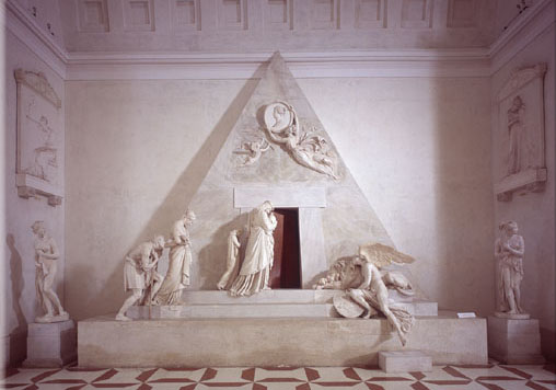WikiOO.org - Enciklopedija likovnih umjetnosti - Slikarstvo, umjetnička djela Antonio Canova - Monumento a Maria Cristina d'Austria 1798-1805