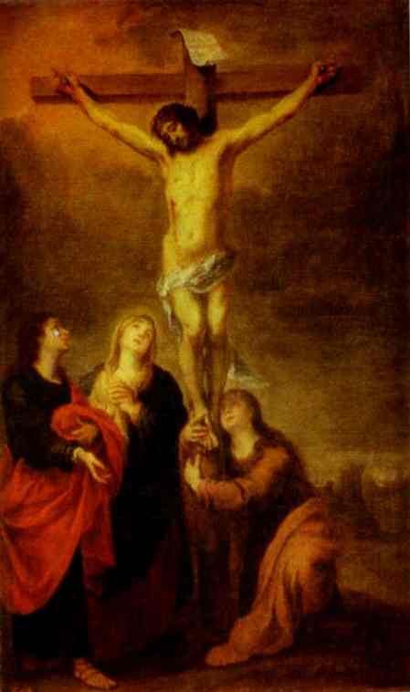 Wikioo.org - The Encyclopedia of Fine Arts - Painting, Artwork by Bartolome Esteban Murillo - Crucifixion