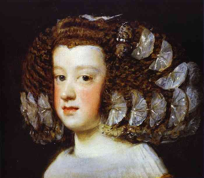 WikiOO.org - Encyclopedia of Fine Arts - Målning, konstverk Diego Velazquez - Infanta Maria Teresa