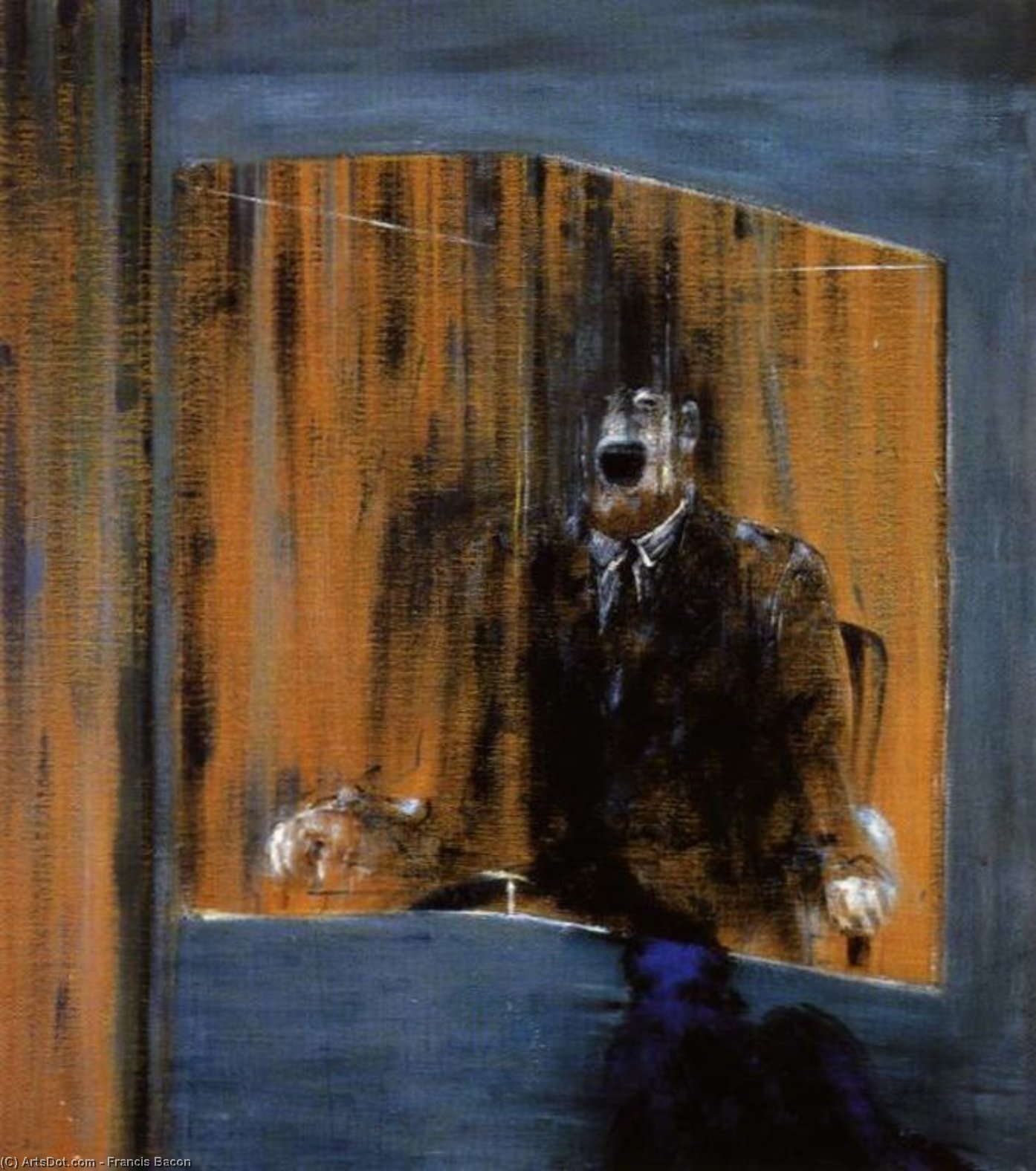 WikiOO.org - Encyclopedia of Fine Arts - Malba, Artwork Francis Bacon - portrait49