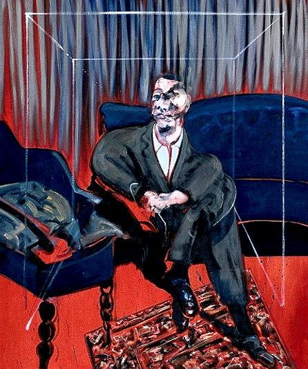 WikiOO.org - Encyclopedia of Fine Arts - Malba, Artwork Francis Bacon - seated figure, 1961