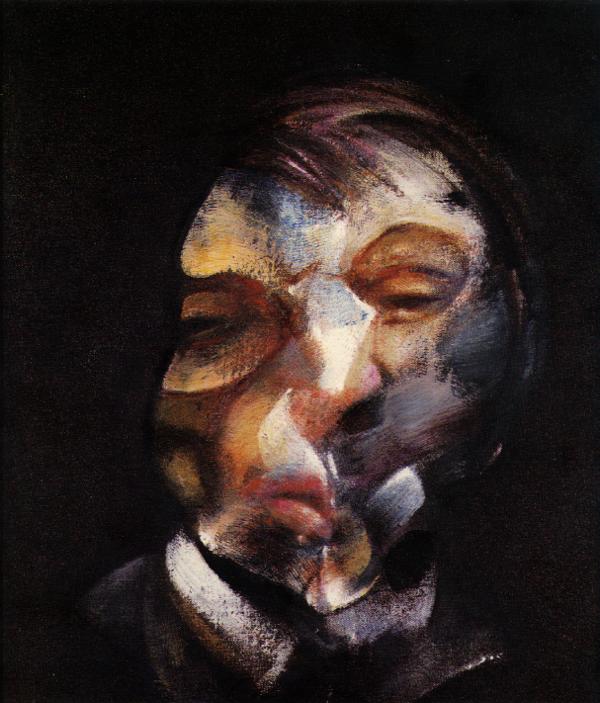 WikiOO.org - Encyclopedia of Fine Arts - Maleri, Artwork Francis Bacon - self-portrait, 1971