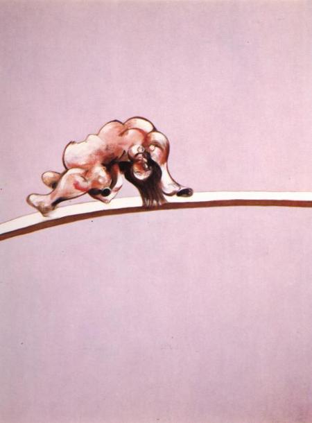 WikiOO.org - Enciclopedia of Fine Arts - Pictura, lucrări de artă Francis Bacon - studies of the human body - triptych, 1970 left