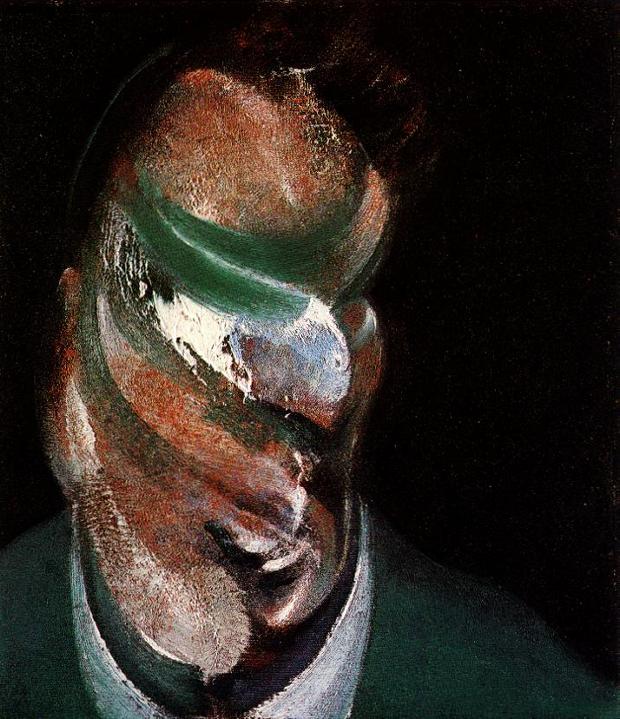 Wikioo.org - The Encyclopedia of Fine Arts - Painting, Artwork by Francis Bacon - study for head of lucian freud, 1967