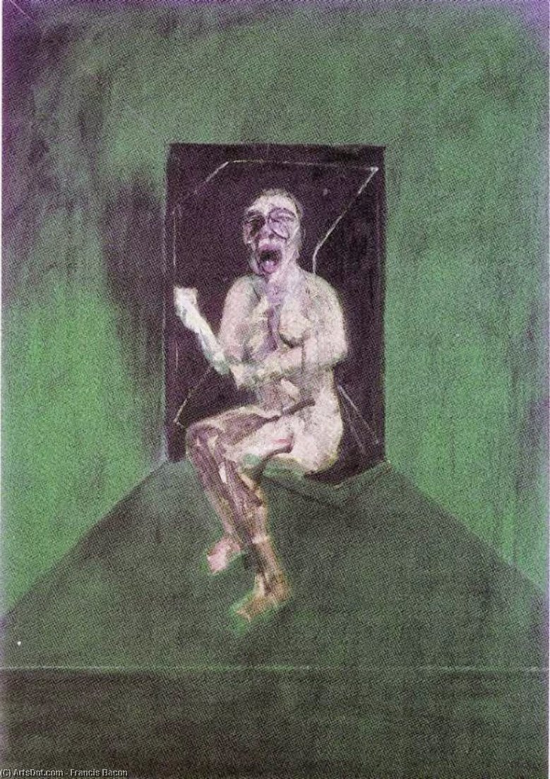 Wikioo.org - The Encyclopedia of Fine Arts - Painting, Artwork by Francis Bacon - study for the nurse in the film