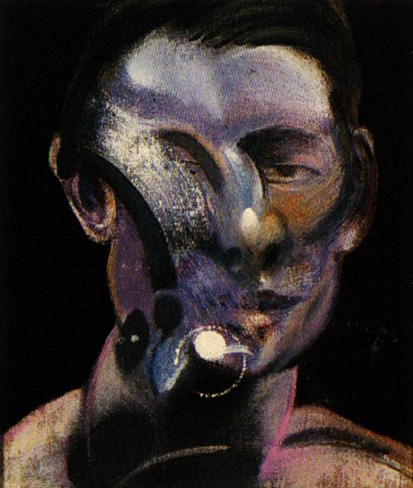 Wikioo.org - The Encyclopedia of Fine Arts - Painting, Artwork by Francis Bacon - three studies for a portrait of peter board, 1975 ii center