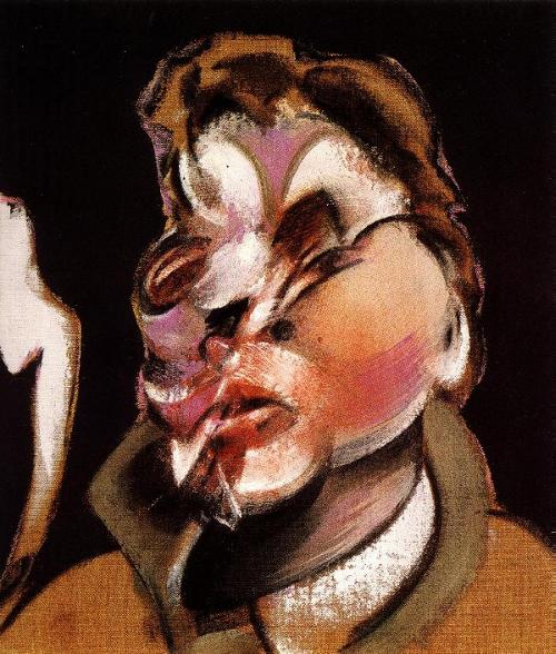 Wikoo.org - موسوعة الفنون الجميلة - اللوحة، العمل الفني Francis Bacon - three studies for a portrait, 1968 c