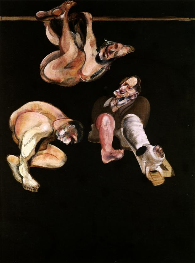 WikiOO.org - Encyclopedia of Fine Arts - Malba, Artwork Francis Bacon - three studies form the human body 1967
