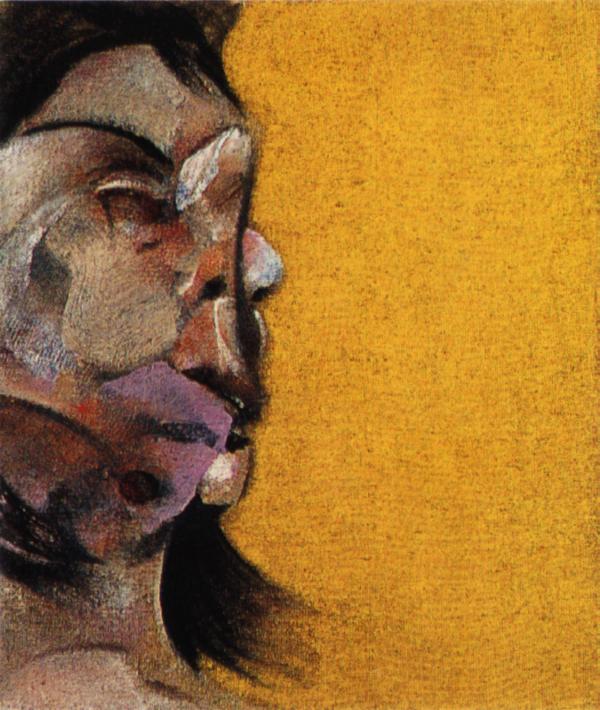Wikioo.org - Die Enzyklopädie bildender Kunst - Malerei, Kunstwerk von Francis Bacon - drei studien über henrietta moraes ich ich , 1969 ein