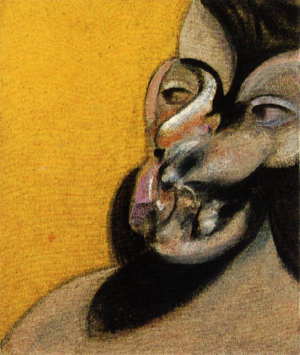 Wikioo.org - The Encyclopedia of Fine Arts - Painting, Artwork by Francis Bacon - three studies of henrietta moraes ii, 1969 c