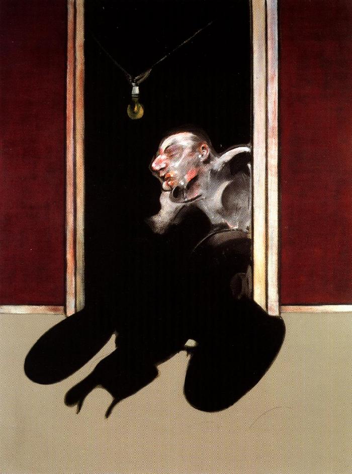 WikiOO.org - Enciklopedija dailės - Tapyba, meno kuriniai Francis Bacon - triptych, may - june, 1973 b