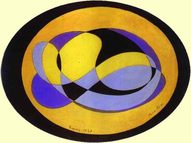 Wikioo.org - สารานุกรมวิจิตรศิลป์ - จิตรกรรม Francis Picabia - Abstract Composition