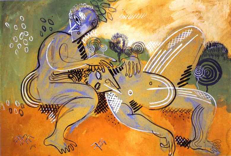 Wikioo.org - Bách khoa toàn thư về mỹ thuật - Vẽ tranh, Tác phẩm nghệ thuật Francis Picabia - Idylle
