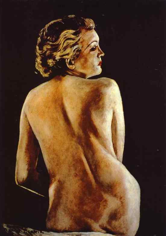 Wikioo.org – L'Encyclopédie des Beaux Arts - Peinture, Oeuvre de Francis Picabia - Nu de Retour (Nu de dos)
