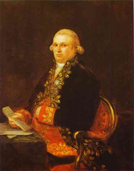 WikiOO.org - 百科事典 - 絵画、アートワーク Francisco De Goya - ドン·アントニオ·ノリエガ