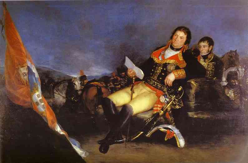 Wikioo.org - The Encyclopedia of Fine Arts - Painting, Artwork by Francisco De Goya - Manuel Godoy, Duke of Alcudia, Prince of the Peace