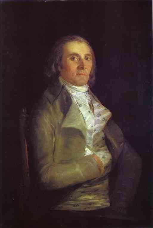 WikiOO.org - Енциклопедія образотворчого мистецтва - Живопис, Картини
 Francisco De Goya - Portrait of Andres del Peral