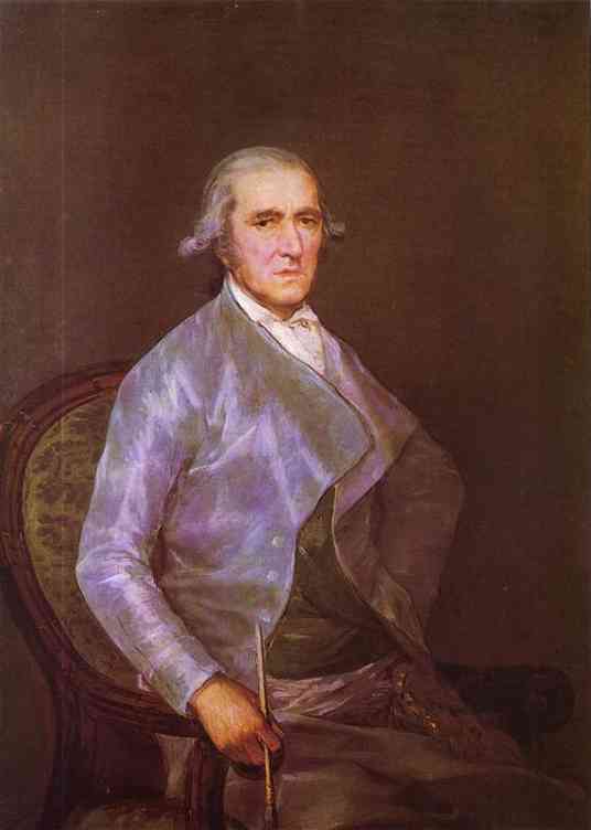 WikiOO.org - Güzel Sanatlar Ansiklopedisi - Resim, Resimler Francisco De Goya - Portrait of Francisco Bayeu