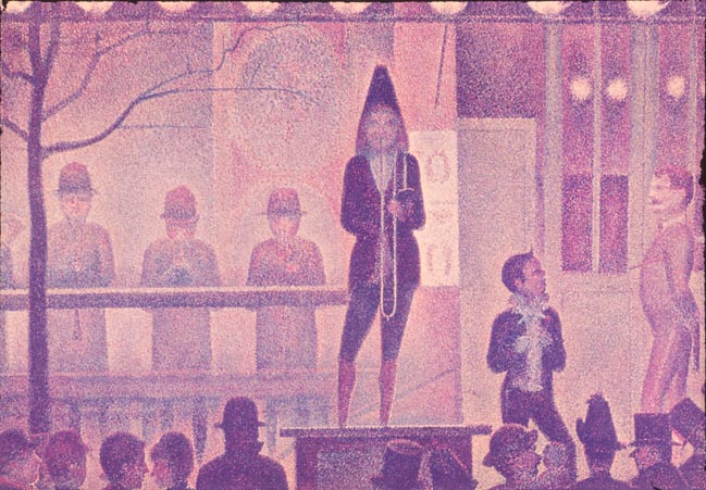 Wikioo.org – L'Enciclopedia delle Belle Arti - Pittura, Opere di Georges Pierre Seurat - il parata 1887-8