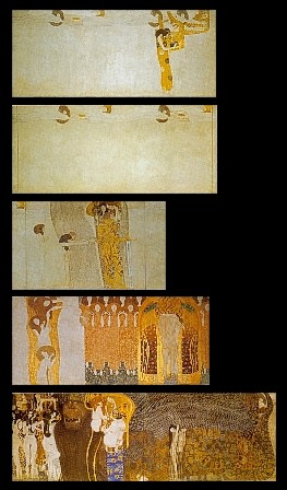 Wikioo.org - The Encyclopedia of Fine Arts - Painting, Artwork by Gustav Klimt - 13.Friso Beethoven, 1902