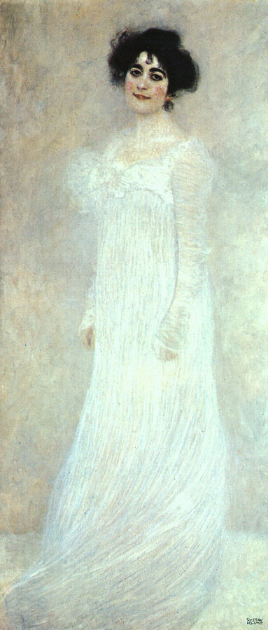 Wikioo.org - The Encyclopedia of Fine Arts - Painting, Artwork by Gustav Klimt - Portrait of Serena Lederer