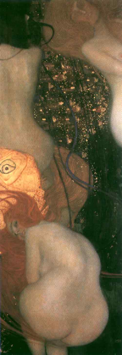 WikiOO.org - Encyclopedia of Fine Arts - Maleri, Artwork Gustav Klimt - Goldfish