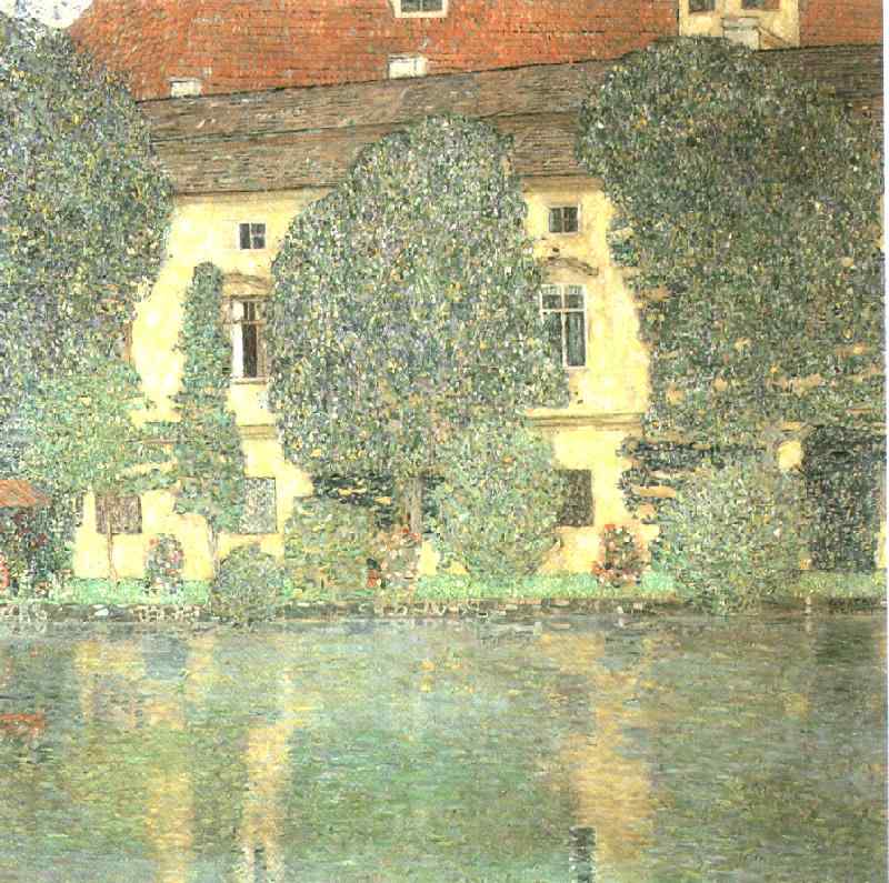 Wikioo.org – L'Encyclopédie des Beaux Arts - Peinture, Oeuvre de Gustav Klimt - schloss kammer sur l Attersee03