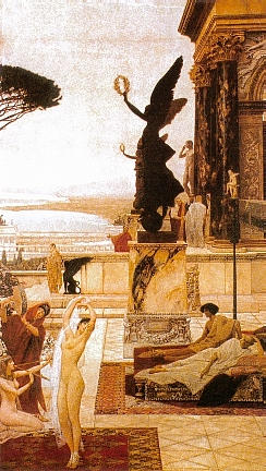 WikiOO.org - Енциклопедія образотворчого мистецтва - Живопис, Картини
 Gustav Klimt - 2.El Teatro de Taormina, 1886-1888