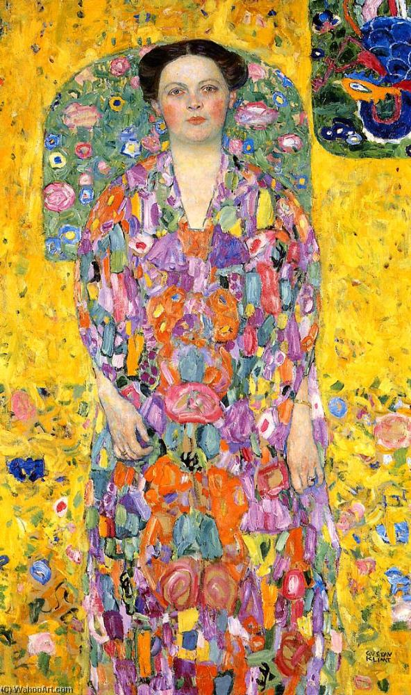 Wikioo.org - The Encyclopedia of Fine Arts - Painting, Artwork by Gustav Klimt - 39.Retrato de Eugenia Primavesi, hacia 1913-1914