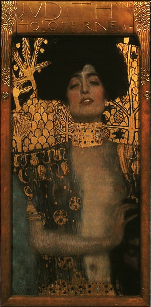 WikiOO.org - Εγκυκλοπαίδεια Καλών Τεχνών - Ζωγραφική, έργα τέχνης Gustav Klimt - Judith I, 1901