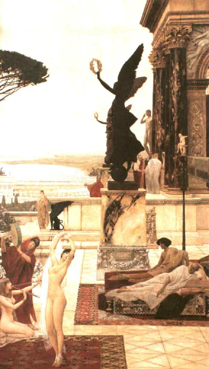 Wikioo.org - สารานุกรมวิจิตรศิลป์ - จิตรกรรม Gustav Klimt - Theater in Taormina, The