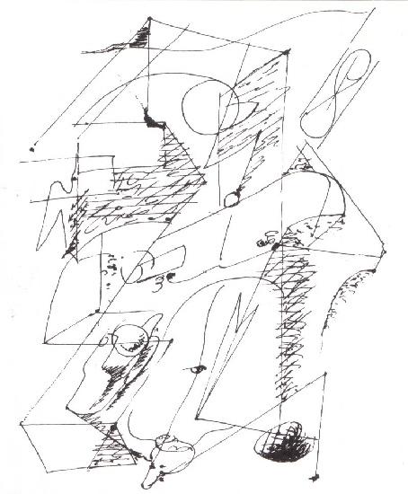 Wikioo.org - สารานุกรมวิจิตรศิลป์ - จิตรกรรม André Aimé René Masson - Automatic Drawing