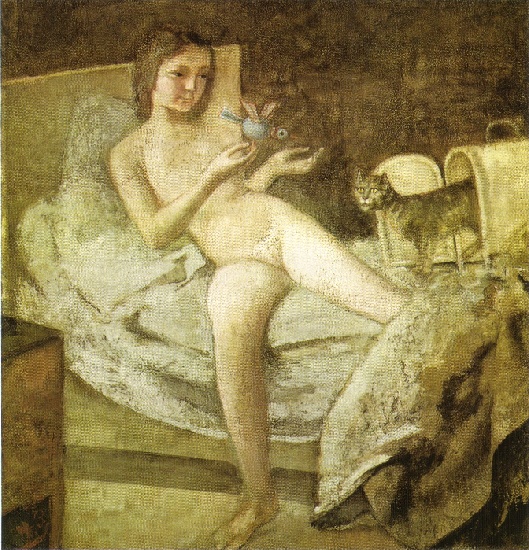 WikiOO.org - Encyclopedia of Fine Arts - Maľba, Artwork Balthus (Balthasar Klossowski) - Sunrise