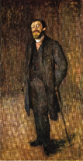 Wikioo.org - The Encyclopedia of Fine Arts - Painting, Artwork by Edvard Munch - Karl Jensen-Hjelle