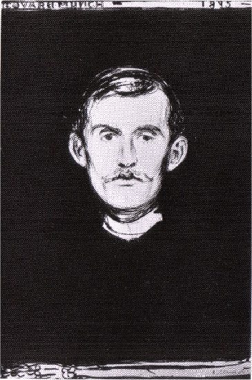 WikiOO.org - Εγκυκλοπαίδεια Καλών Τεχνών - Ζωγραφική, έργα τέχνης Edvard Munch - Self-Portrait