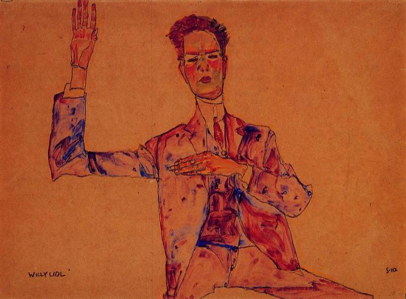 Wikioo.org - The Encyclopedia of Fine Arts - Painting, Artwork by Egon Schiele - Willy Lidi