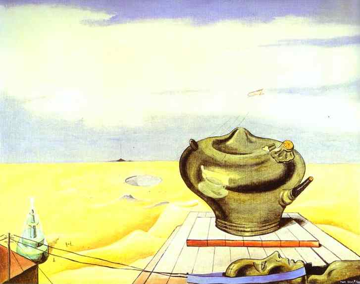 Wikioo.org - สารานุกรมวิจิตรศิลป์ - จิตรกรรม Max Ernst - Seascape
