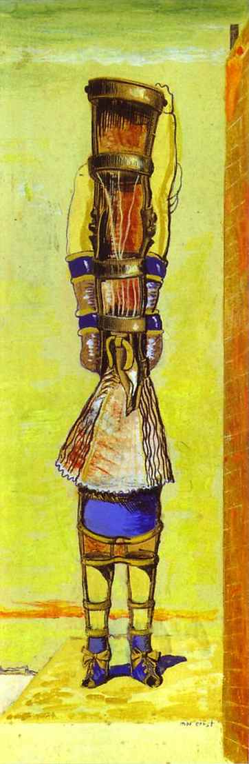 Wikioo.org – La Enciclopedia de las Bellas Artes - Pintura, Obras de arte de Max Ernst - Joven Quimera