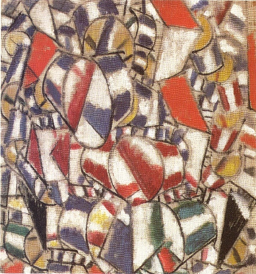 WikiOO.org - Encyclopedia of Fine Arts - Maleri, Artwork Fernand Leger - Contrast of Forms