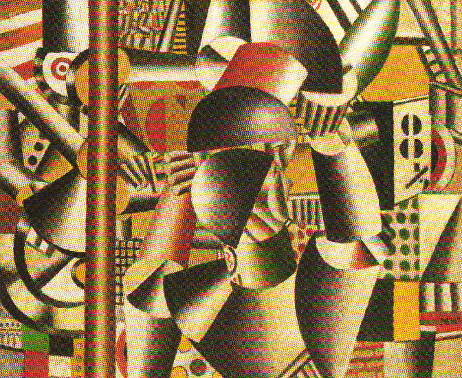 WikiOO.org - Encyclopedia of Fine Arts - Maľba, Artwork Fernand Leger - The acrobats in the circus