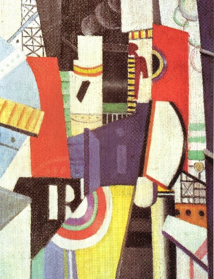 Wikioo.org - The Encyclopedia of Fine Arts - Painting, Artwork by Fernand Leger - Study for the City