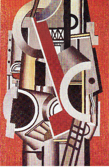 Wikioo.org - The Encyclopedia of Fine Arts - Painting, Artwork by Fernand Leger - Mechanical element
