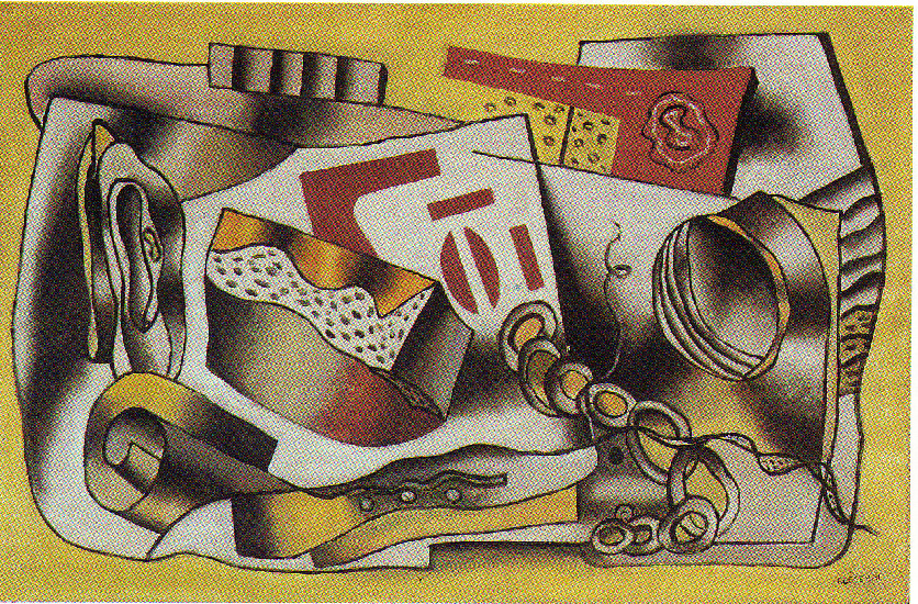 Wikioo.org - The Encyclopedia of Fine Arts - Painting, Artwork by Fernand Leger - Still Life