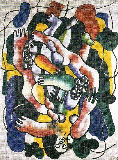 Wikioo.org - The Encyclopedia of Fine Arts - Painting, Artwork by Fernand Leger - Divers polychrome