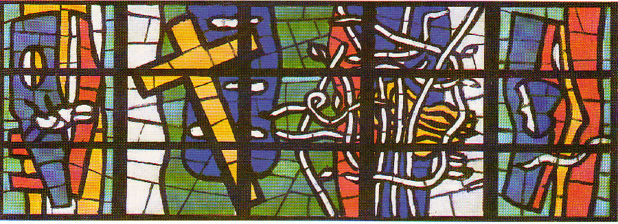 WikiOO.org - Енциклопедия за изящни изкуства - Живопис, Произведения на изкуството Fernand Leger - The Sacred Heart of audincourt