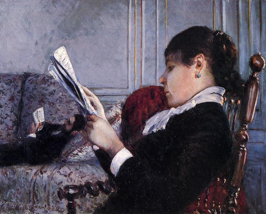 Wikioo.org - Bách khoa toàn thư về mỹ thuật - Vẽ tranh, Tác phẩm nghệ thuật Gustave Caillebotte - Interior