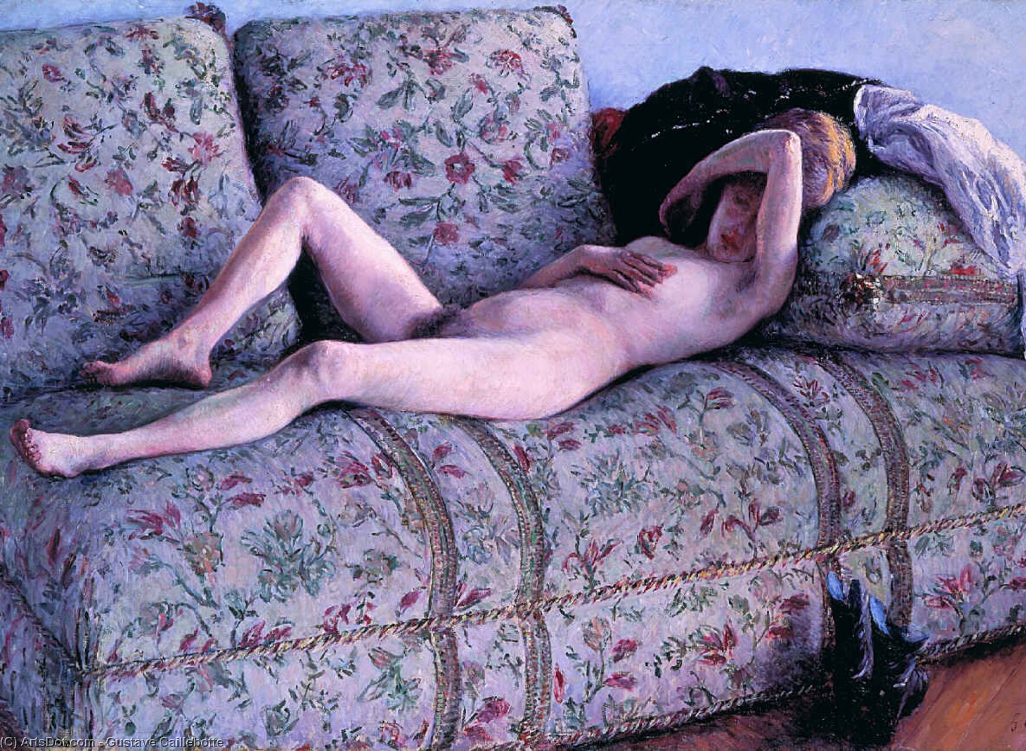 Wikioo.org - The Encyclopedia of Fine Arts - Painting, Artwork by Gustave Caillebotte - nud coucs