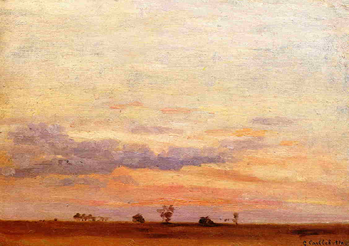 Wikoo.org - موسوعة الفنون الجميلة - اللوحة، العمل الفني Gustave Caillebotte - The Briard Plain