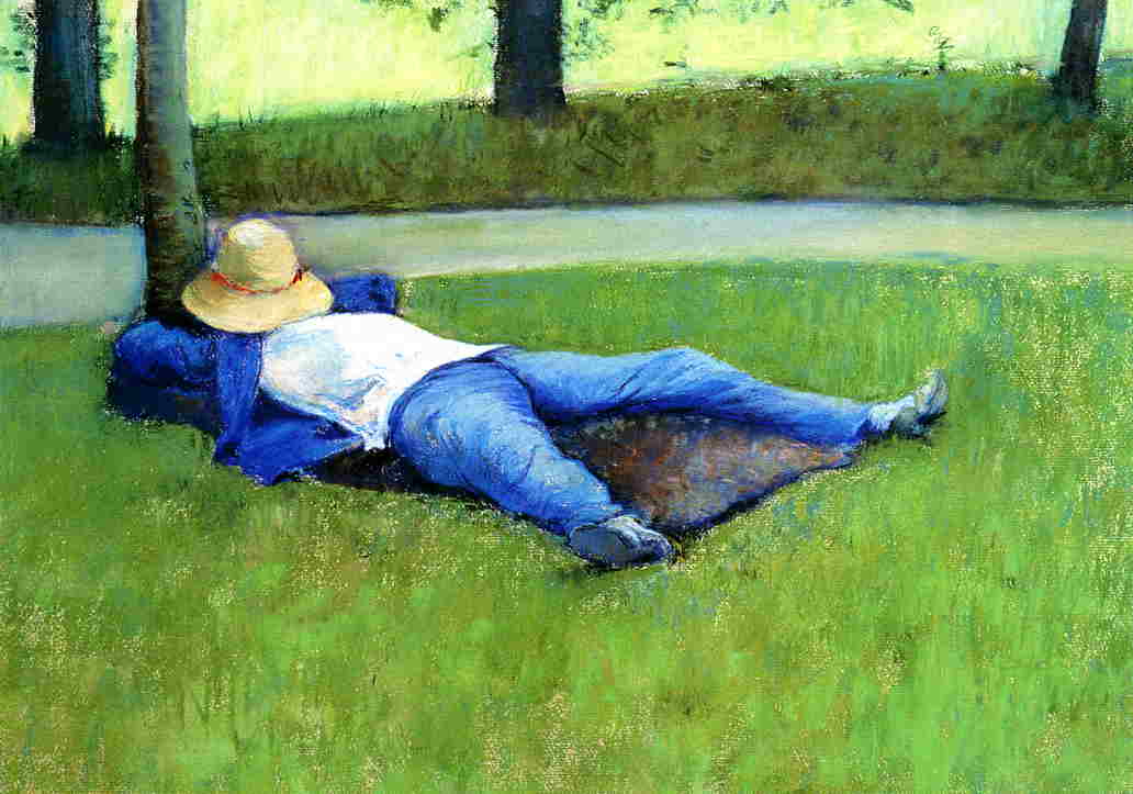 WikiOO.org - Εγκυκλοπαίδεια Καλών Τεχνών - Ζωγραφική, έργα τέχνης Gustave Caillebotte - The Nap