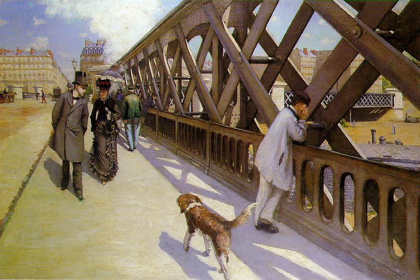 Wikioo.org – L'Encyclopédie des Beaux Arts - Peinture, Oeuvre de Gustave Caillebotte - Le Pont du l Europe